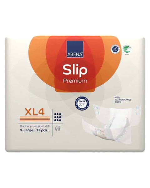 Abena Slip Premium XL4 - Extra Large - Pack of 12 