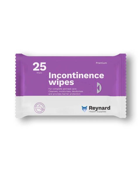Reynard Incontinence Wipes - 25 Wipes 