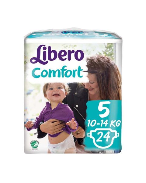 Libero Comfort 5 (10-14kg) - Pack of 24 