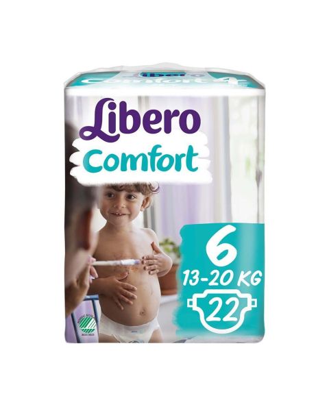 Libero Comfort 6 (13-20kg) - Pack of 22 