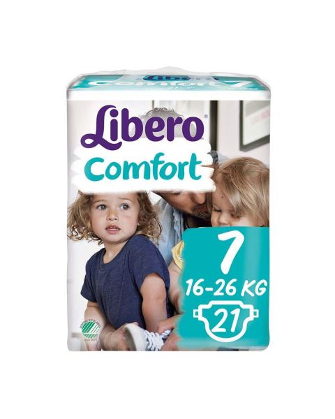 Libero Comfort 7 (16-26kg) - Pack of 21 