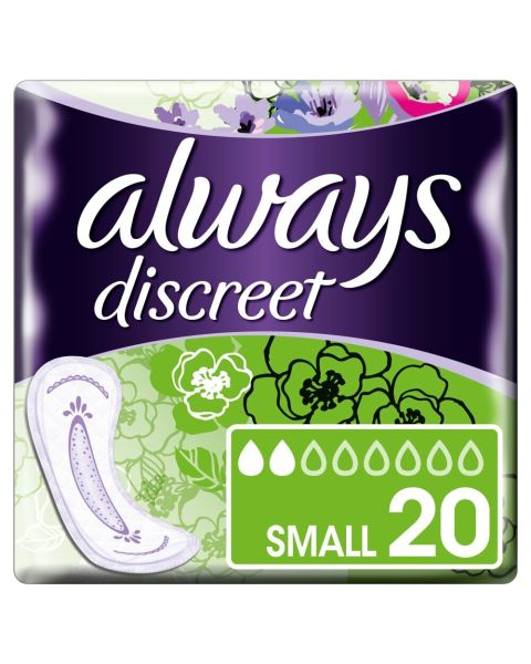 Always Discreet Pads Small - Pack of 20 