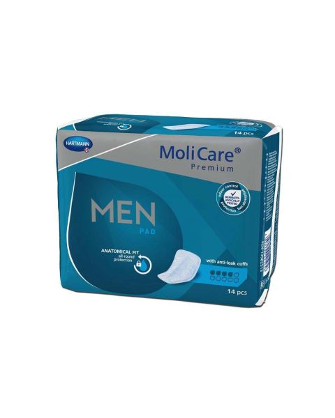 MoliCare Premium MEN Pad - 4 Drops - Pack of 14 