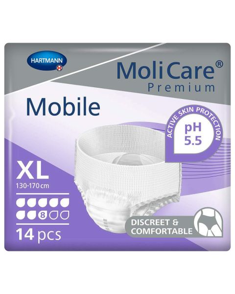MoliCare Premium Mobile 8 - Extra Large - Pack of 14 