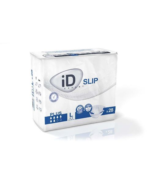 iD Expert Slip Plus - Large (Breathable Sides) - Pack of 28 