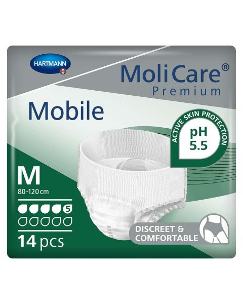 MoliCare Premium Mobile 5 - Medium - Pack of 14 