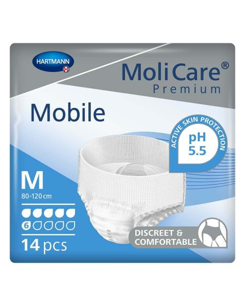 MoliCare Premium Mobile 6 - Medium - Pack of 14 