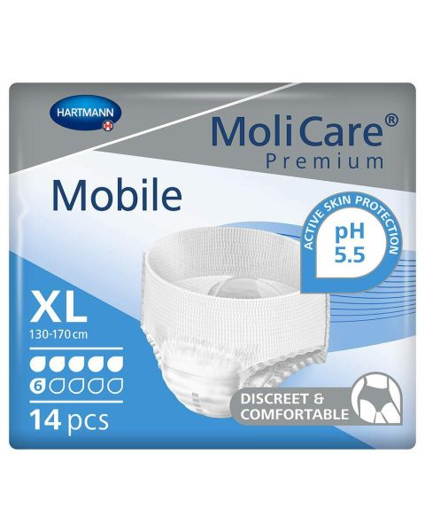 MoliCare Premium Mobile 6 - Extra Large - Pack of 14 