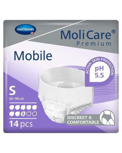 MoliCare Premium Mobile 8 - Small - Pack of 14 