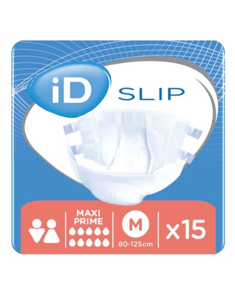 iD Slip Maxi Prime - Medium (Cotton Feel) - Pack of 15 