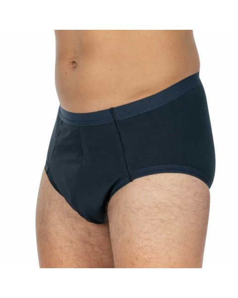 Suprima BodyGuard Discreet Male Fixation Pants - Marine - Large 