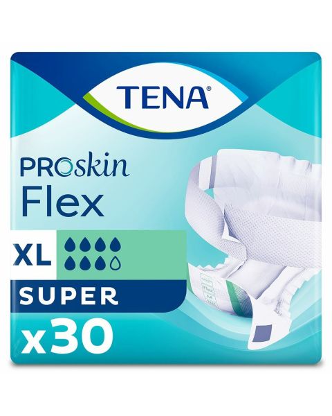 TENA ProSkin Flex Super - Extra Large - Pack of 30 