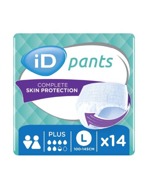 iD Pants Plus - Large - Pack of 14 