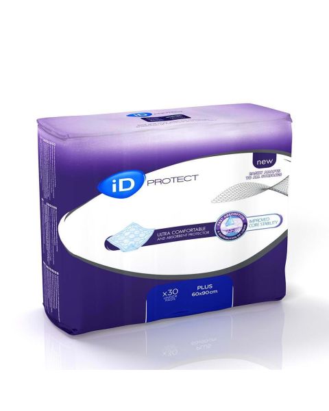 iD Protect Plus - Bed Pad - 60cm x 90cm - Pack of 30 