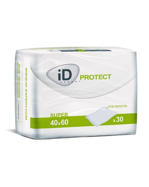 iD Expert Protect Super - Bed Pad - 40cm x 60cm - Pack of 30 