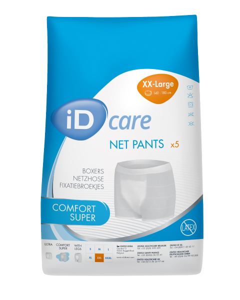 iD Care Net Pants Comfort Super - XX-Large - Pack of 5 