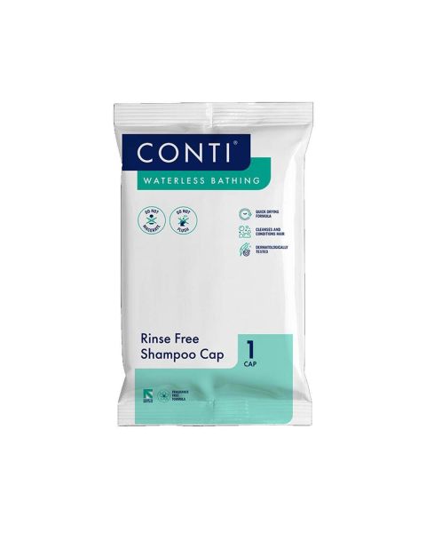 Conti Rinse Free Shampoo Cap - Unscented - Pack of 1 