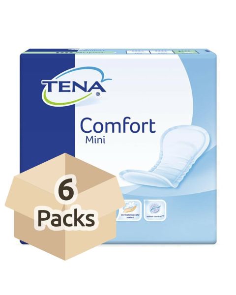 TENA Comfort Mini Super - Case - 6 Packs of 30 