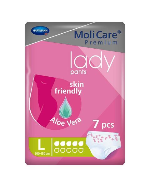 MoliCare Premium Lady Pants (5 Drops) - Large - Pack of 7 