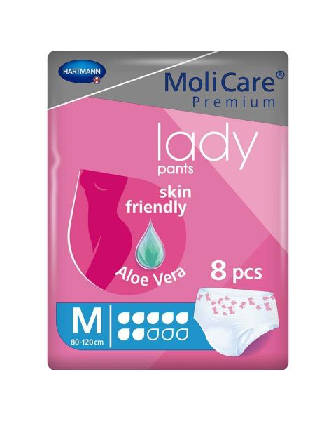 MoliCare Premium Lady Pants (7 Drops) - Medium - Pack of 8 