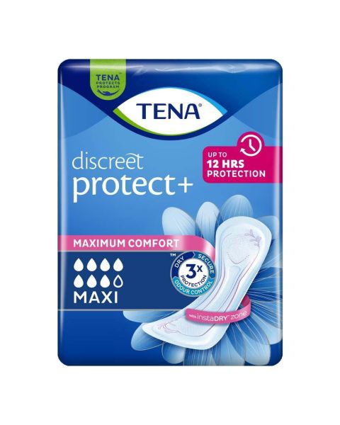 TENA Discreet+ Maxi - Pack of 12 