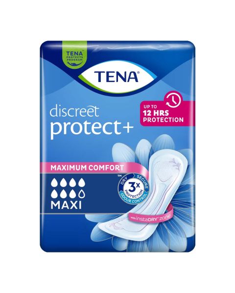 TENA Discreet+ Maxi - Pack of 6 