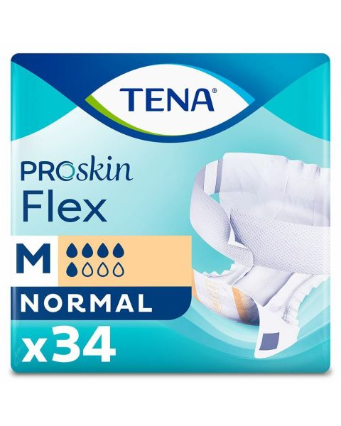 TENA ProSkin Flex Normal - Medium - Pack of 34 
