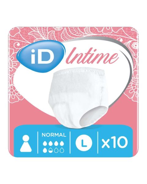 iD Intime Pants Normal - Large - Pack of 10 