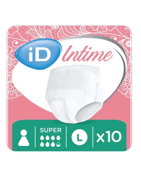 iD Intime Pants Super - Large - Pack of 10 