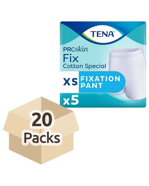 TENA Fix Premium - Extra Small - Case - 20 Packs of 5 