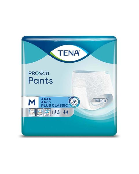 TENA Pants Plus Classic - Medium - Pack of 14 