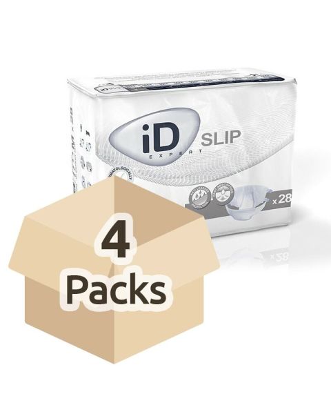 iD Expert Slip Normal - Medium (Breathable Sides) - Case - 4 - Packs of 28 