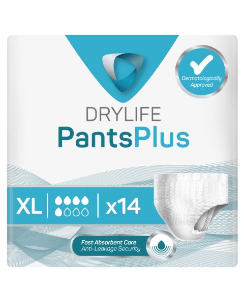 Drylife Pants Plus - Extra Large - Pack of 14 
