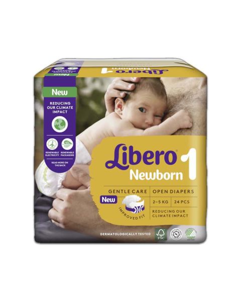Libero Newborn 1 (2-5kg) - Pack of 24 