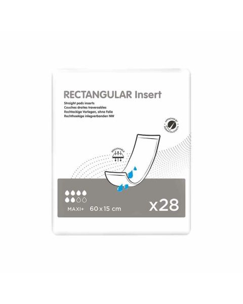 Ontex Rectangular Insert Pad - Maxi Plus - Pack of 28 