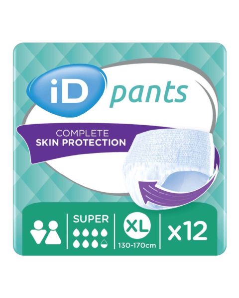 iD Pants Super - Extra Large - Pack of 12 